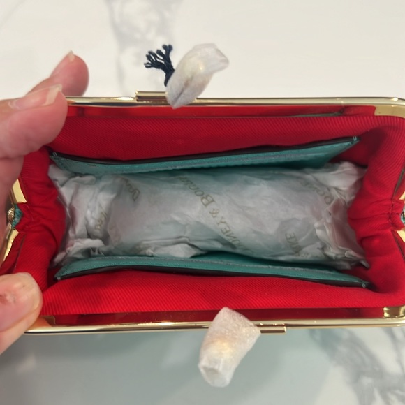 💚Cute.DOONEY & BOURKE KISSLOCK Coin & Card HOLDER.. - Picture 14 of 16